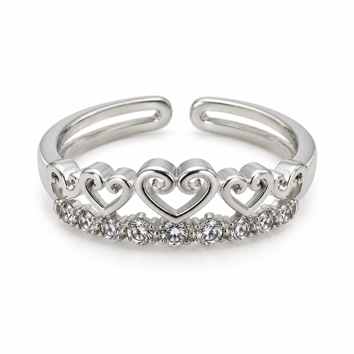 Amorette Silver Yüzük
