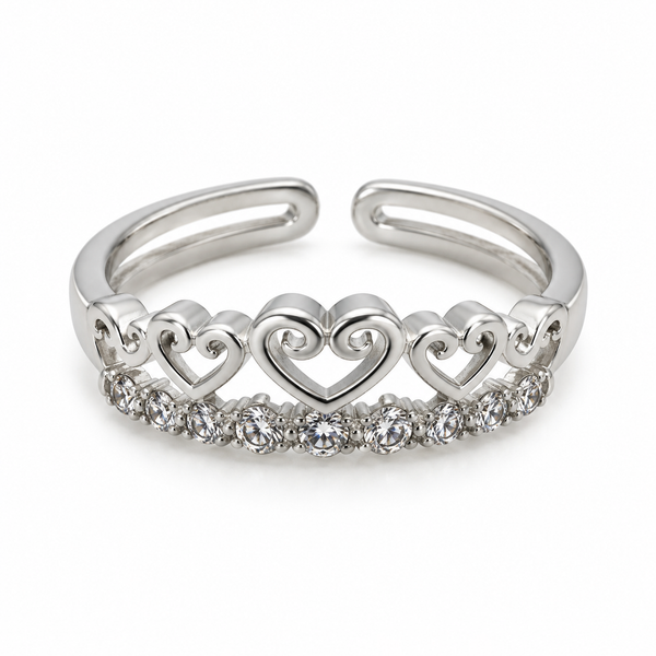 Amorette Silver Yüzük