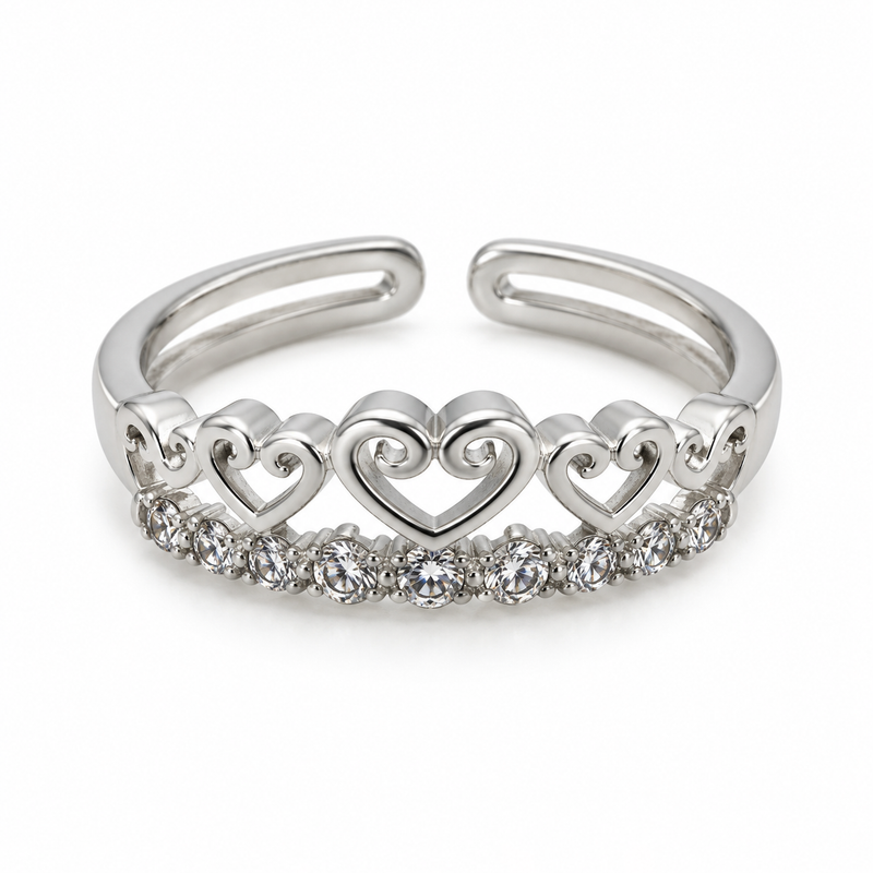 Amorette Silver Yüzük