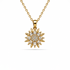 Solaris Bloom Gold Kolye