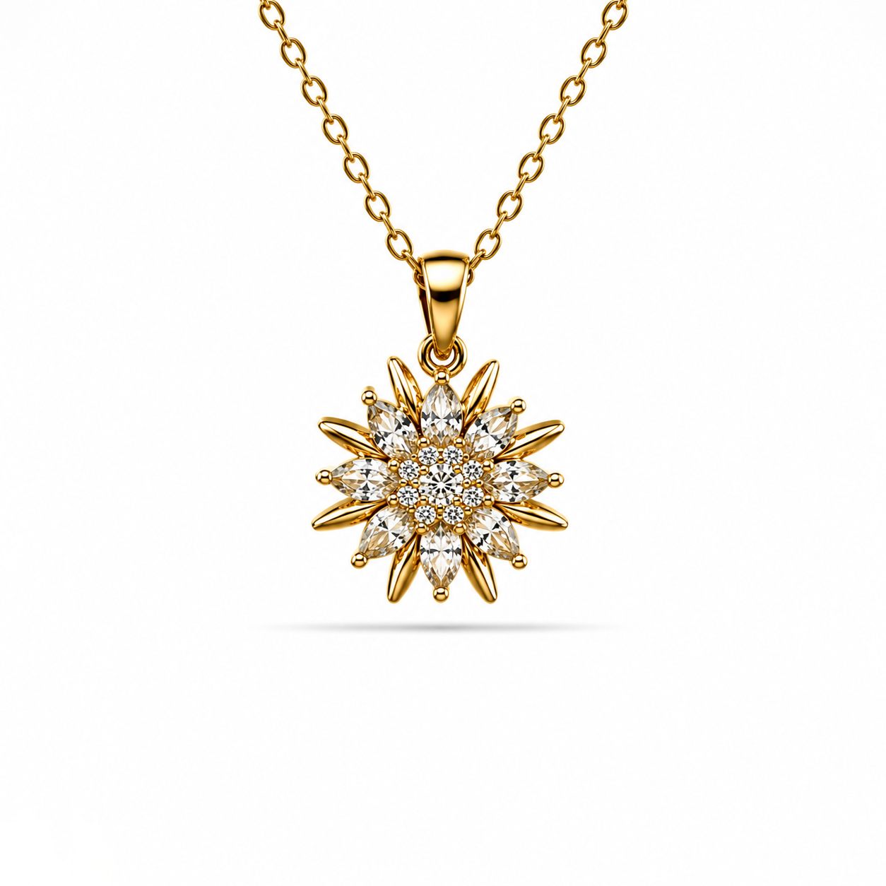 Solaris Bloom Gold Kolye