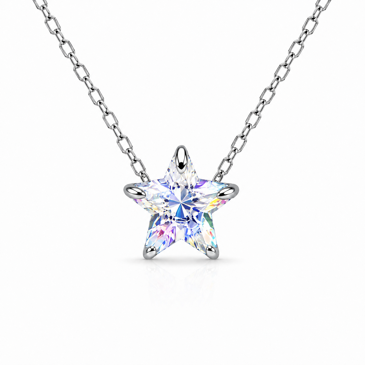 Aurora Star Silver Kolye