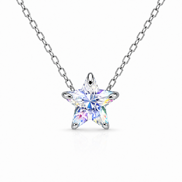 Aurora Star Silver Kolye