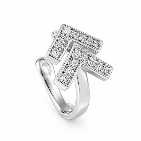 Axelle Silver Ear Cuff