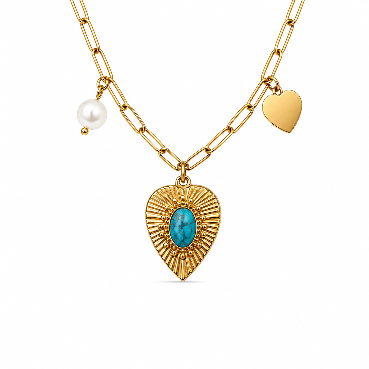 Azurea Gold Kolye