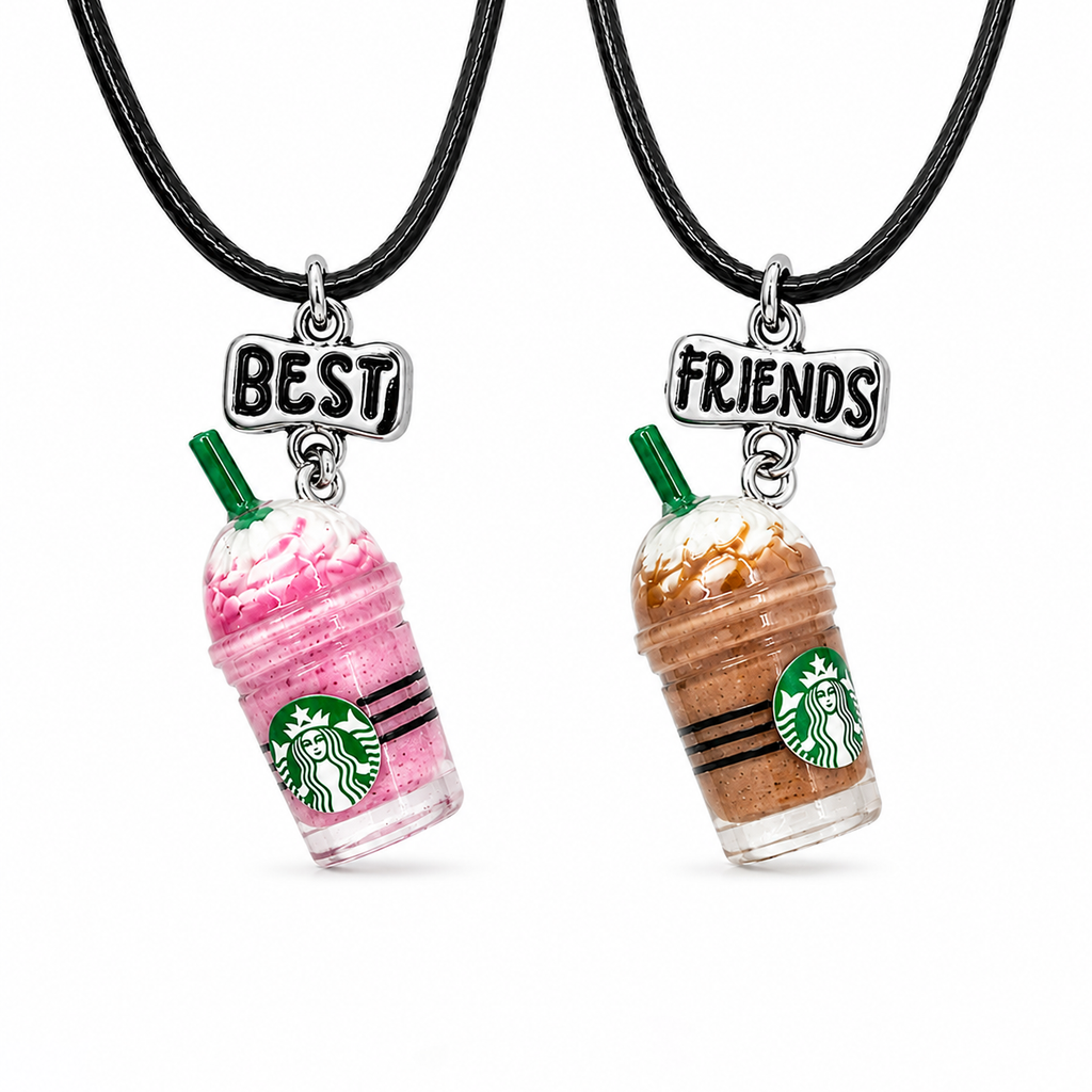 Best Friends 2'li Deri Kolye
