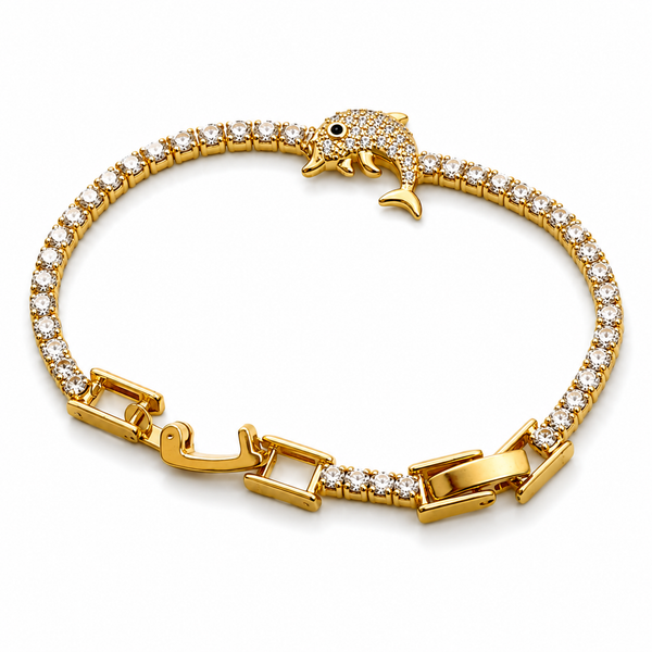 Delphine Gold Bileklik