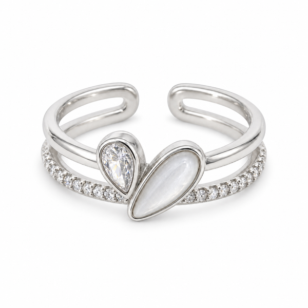 Dewdrop Silver Yüzük