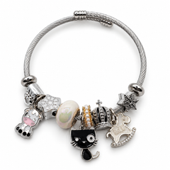 Little Friends Silver Bileklik