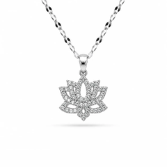 Lotus Silver Kolye