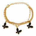 Luna Butterfly Gold Bileklik