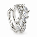 Marquise Silver Ear Cuff