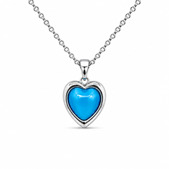 Ocean Heart Silver Kolye