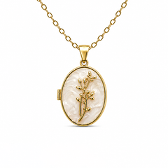 Olive Grace Gold Kolye