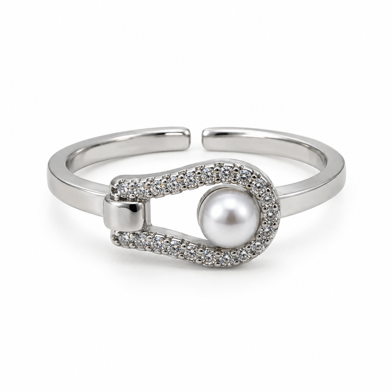Pingle Pearl Silver Yüzük