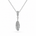 Plume Silver Kolye
