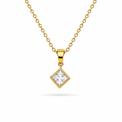 Prisma Gold Kolye