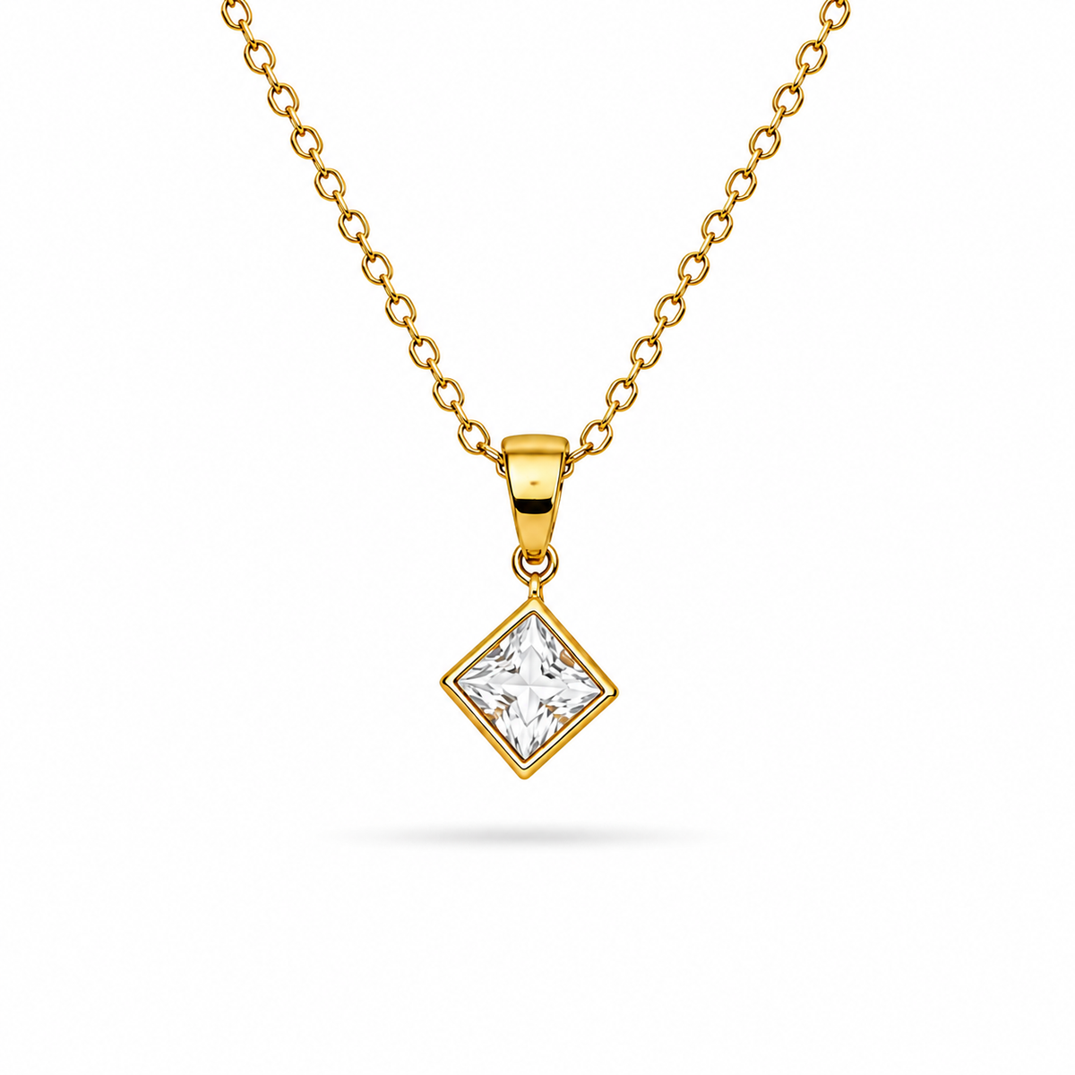 Prisma Gold Kolye