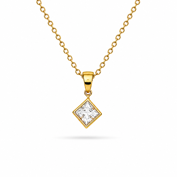Prisma Gold Kolye