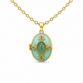 Relic Aqua Gold Kolye