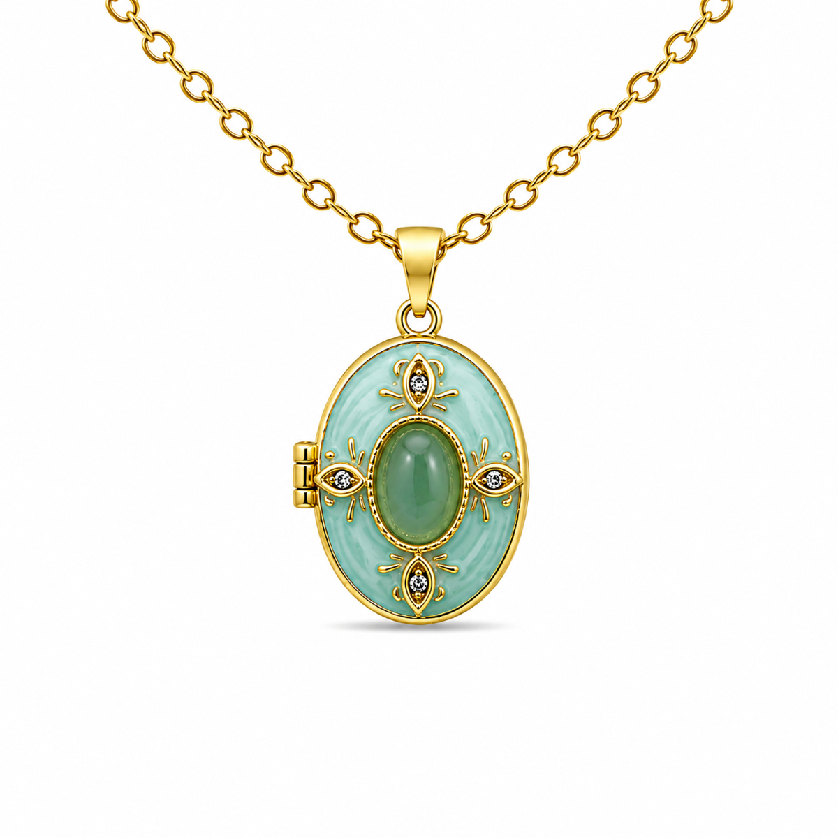 Relic Aqua Gold Kolye