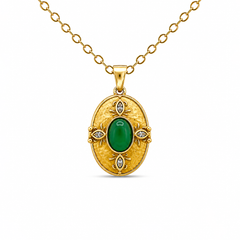 Relic Emerald Gold Kolye