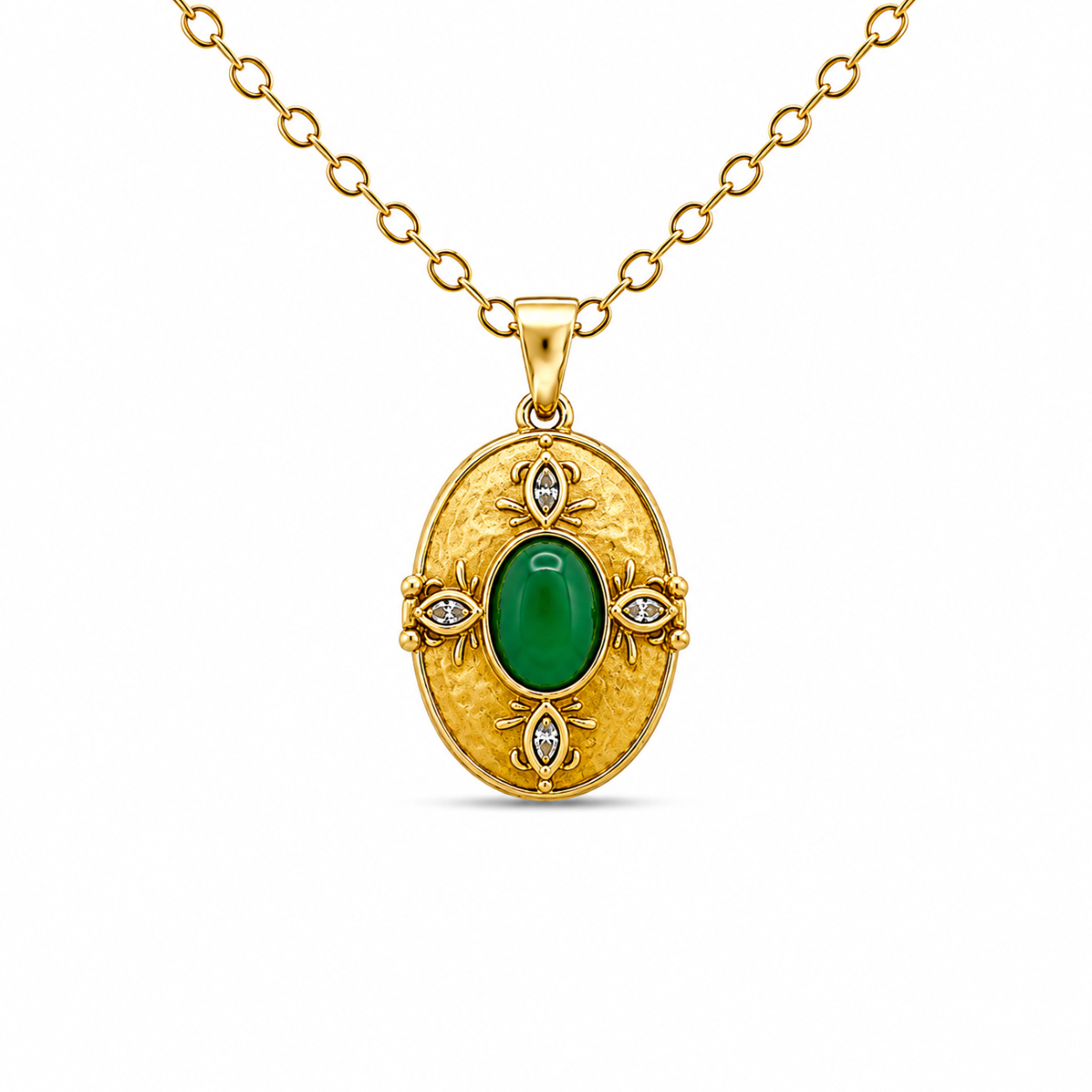 Relic Emerald Gold Kolye