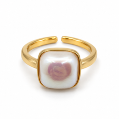 Rosette Gold Yüzük