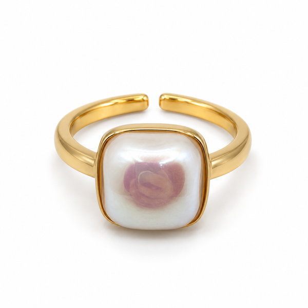 Rosette Gold Yüzük