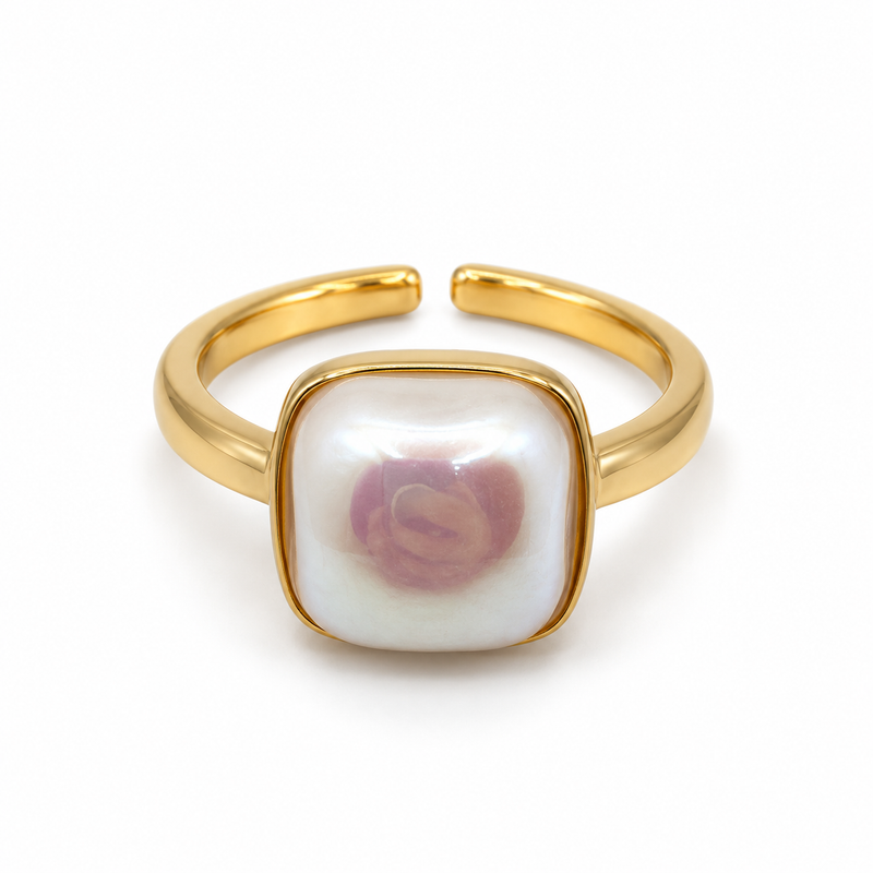 Rosette Gold Yüzük