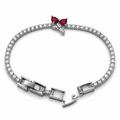 Ruby Silver Bileklik