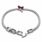 Ruby Silver Bileklik