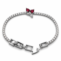 Ruby Silver Bileklik