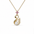 Seraphina Swan Gold Kolye