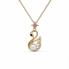 Seraphina Swan Gold Kolye