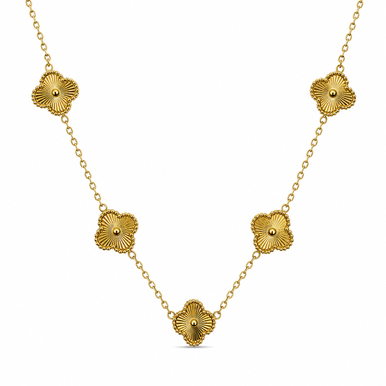 Clover Solis Gold Kolye