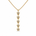 Stellar Drop Gold Kolye