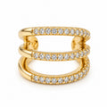 Tria Gold Ear Cuff