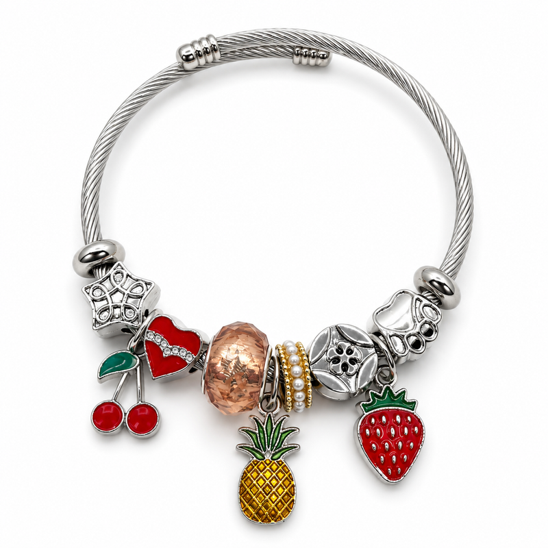 Tropical Charm Silver Bileklik