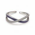 Vela Violet Silver Yüzük