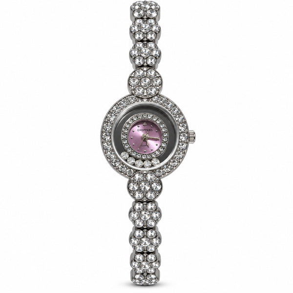 Diamelle Lilac Silver Saat