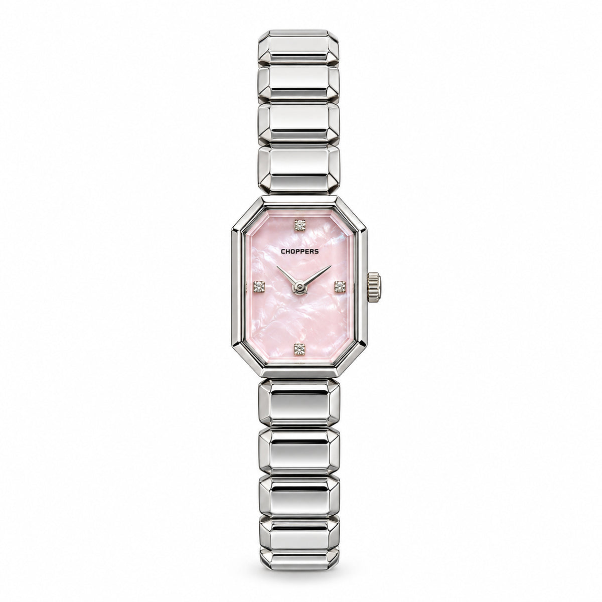 Luxora Blush Silver Saat