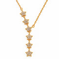 Stellar Drop Gold Kolye